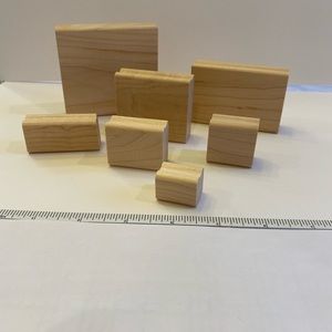 Wooden blocks - new.